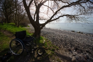 The wheelchair The wheelchair