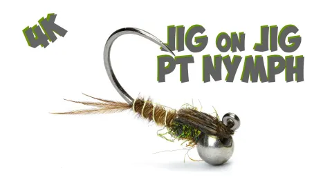 Video thumb for Jig on Jig PT Nymph
