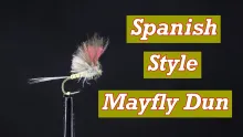Video thumb for Spanish Style CDC V-Wing Dry Fly